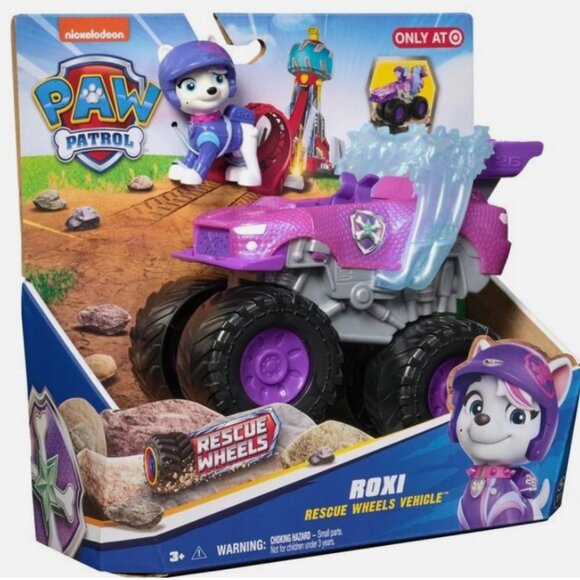 New in Box Paw Patrol Roxi Rescue Wheels Vehicle Retail Exclusive - Picture 1 of 6
